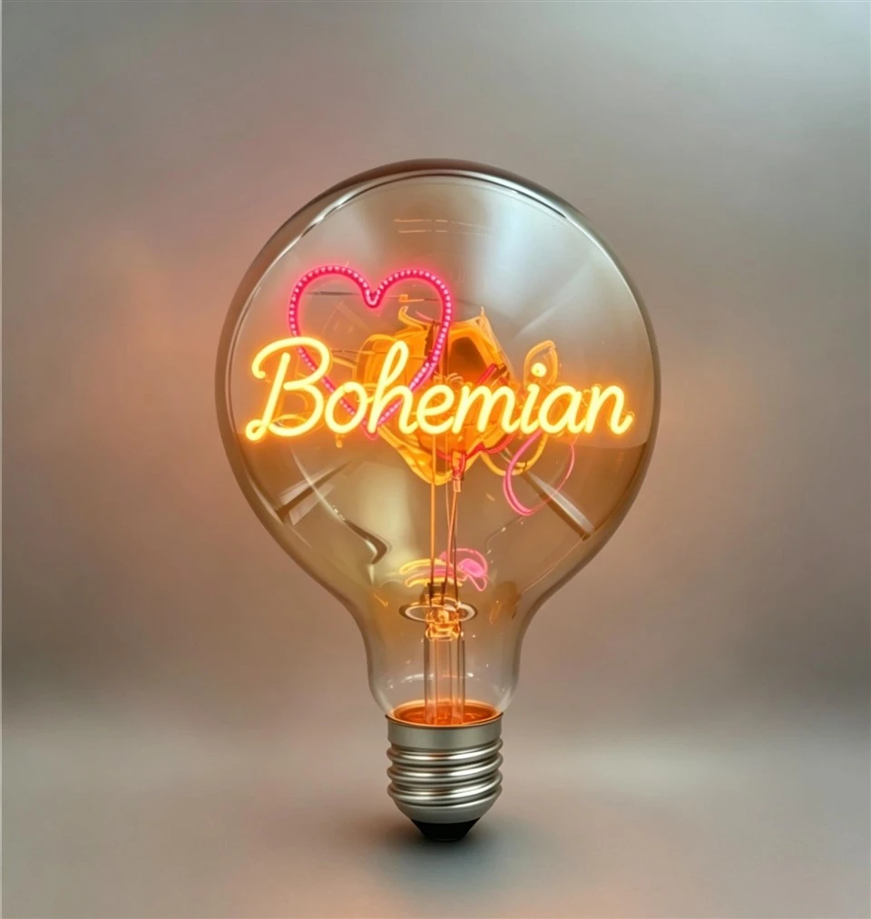 Bohēmijas LED ziņojumu spuldze